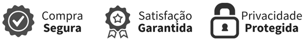 Compra segura · Satisfação garantida · Privacidade protegida